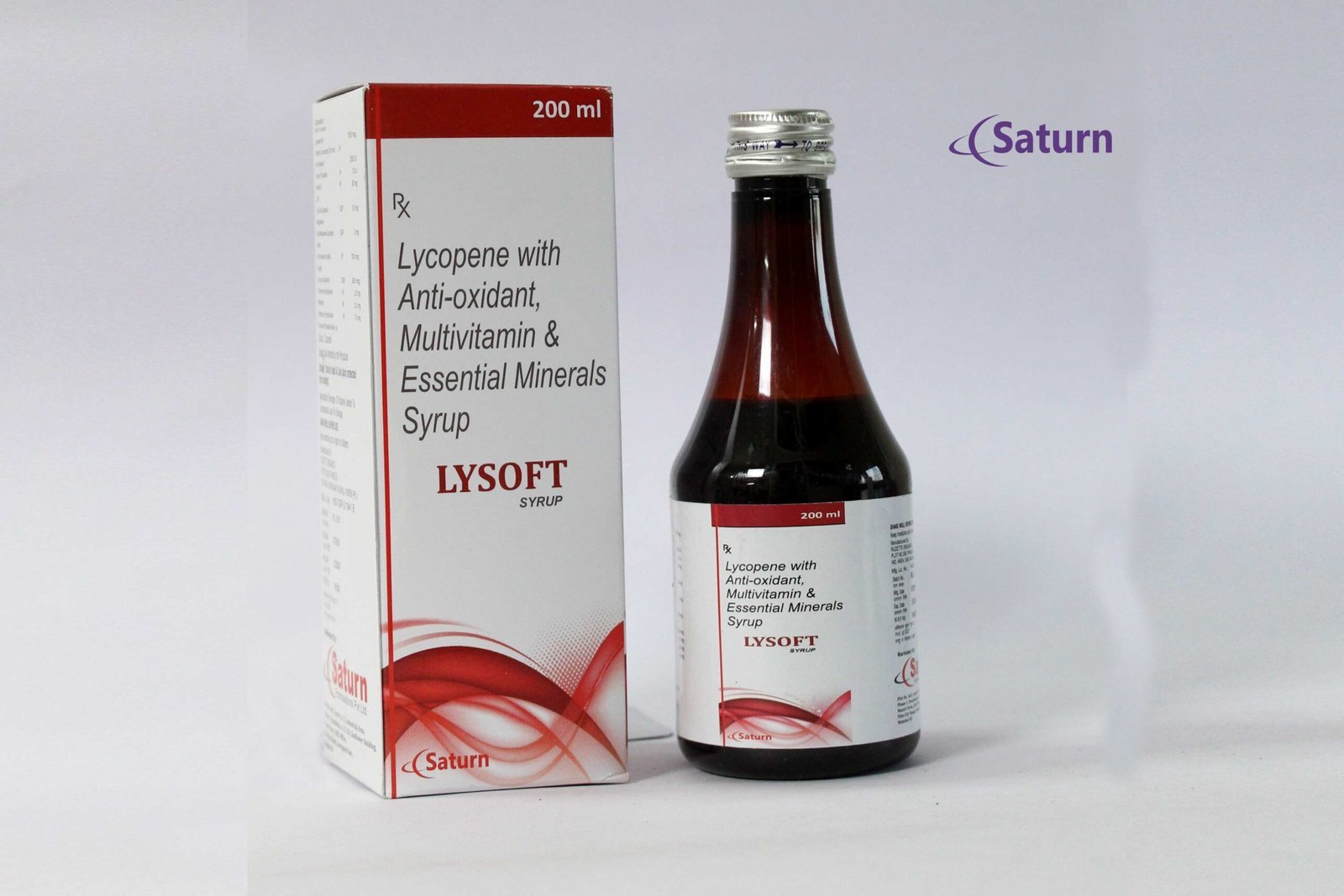 Lycopene with Anti-Oxidant Multivitamin & Essential Minerals Syrup | Lysoft