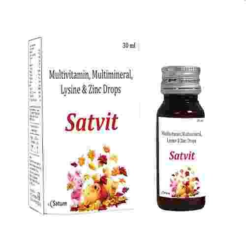 Multivitamin Multimineral Antioxidant Syrup | Satvit Syrup