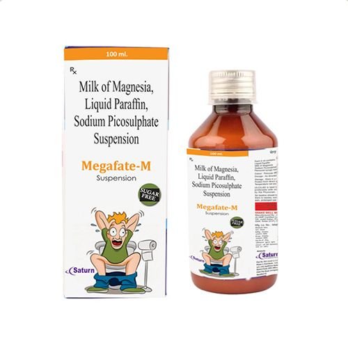 Liquid Paraffin Milk of Magnesia Sodium Picosulphate Suspension | Megafate M