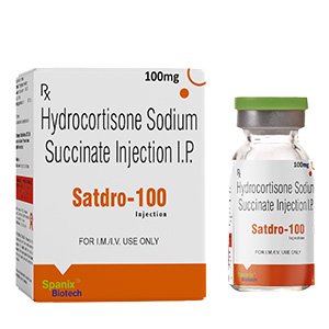 Hydrocortisone Sodium Succinate Injection | Satdro-100