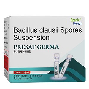 Bacillus Clausii Spores Suspension | Presat Germa