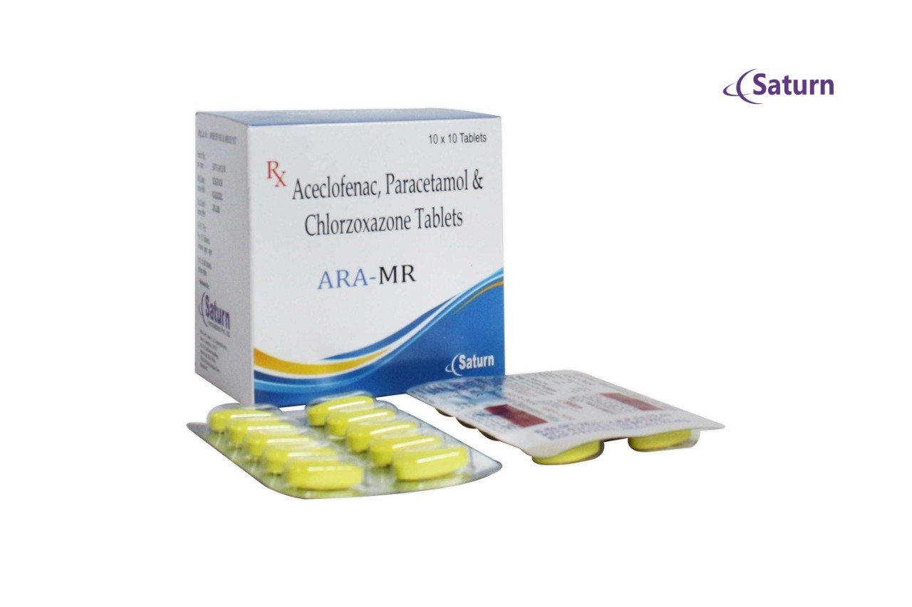 Aceclofenac Paracetamol Chlorzoxazone Tablets | ARA-MR