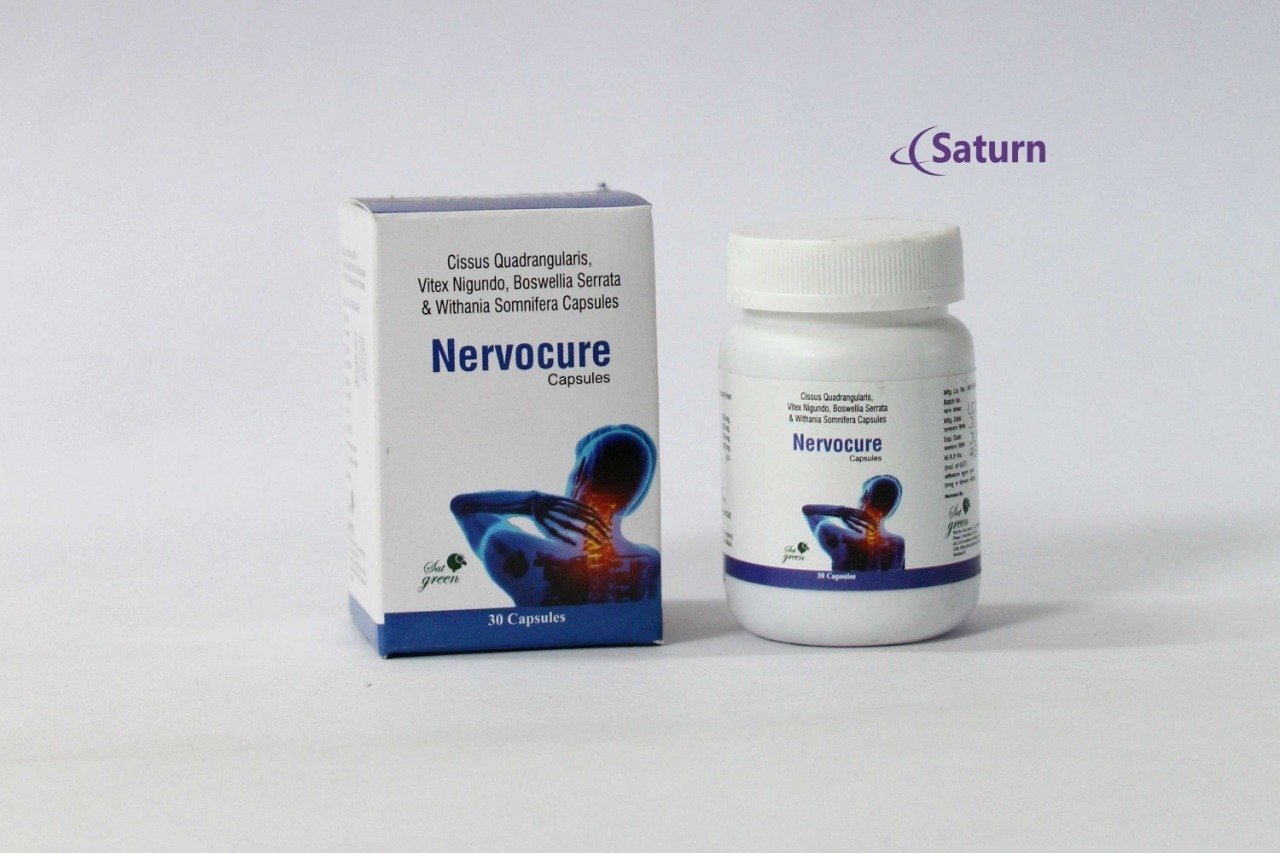 Cissus Quadrangularis Withania Somnifera Capsules | Nervocure