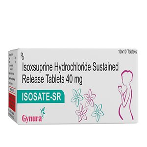 Isoxsuprine Hydrochloride Sustained Release Tablets 40 mg | Isosate-SR