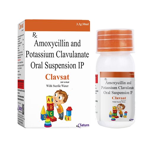 Amoxicillin Potassium Clavulanate Suspension | Clavsat