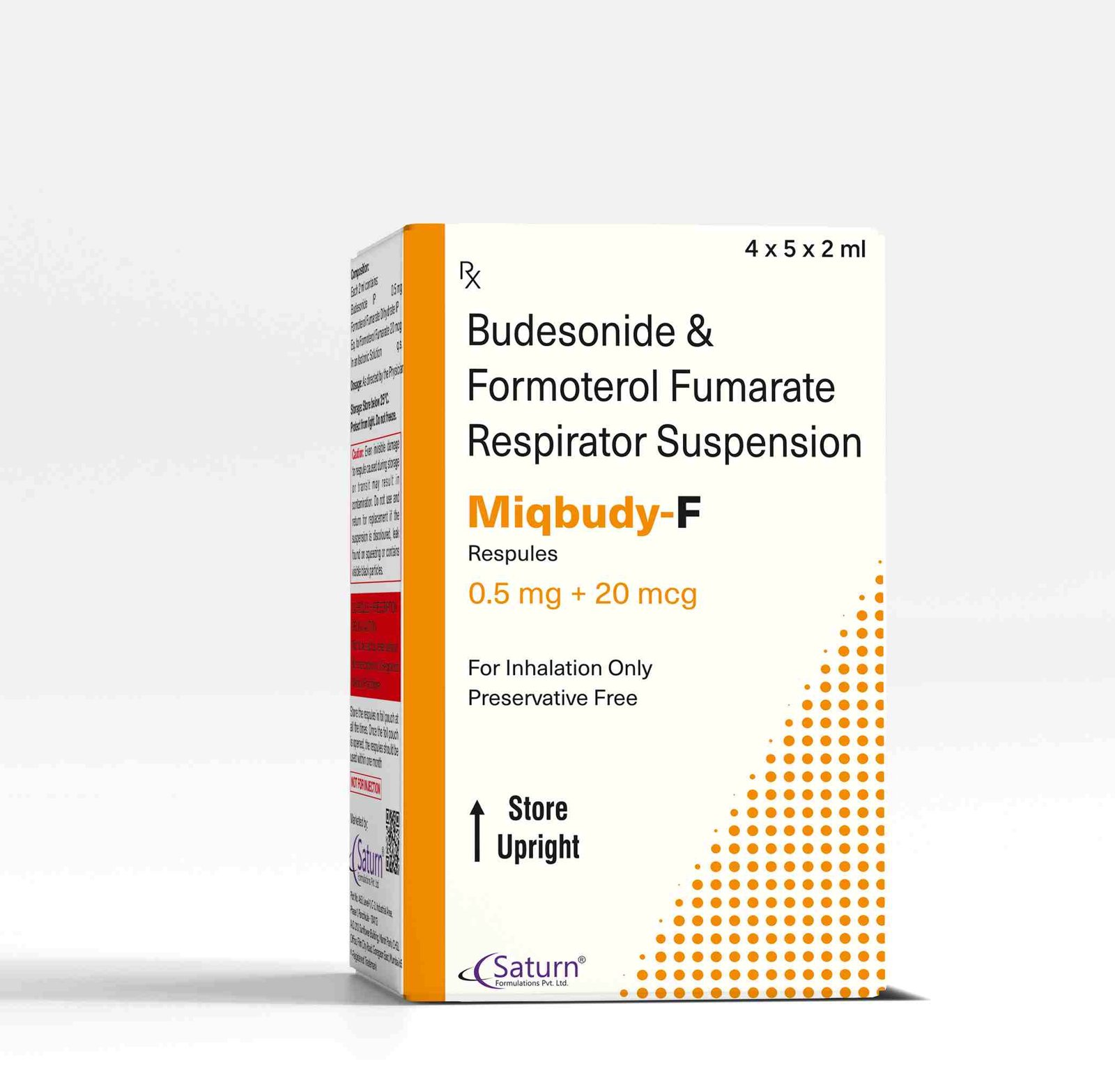 Budesonide Formoterol Respirator Suspension | Miqbudy F