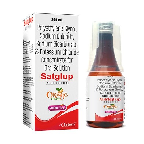 Polyethylene Glycol Sodium Chloride Sodium Bicarbonate Potassium Chloride Concentrate for Oral SolutionÂ | Satglup