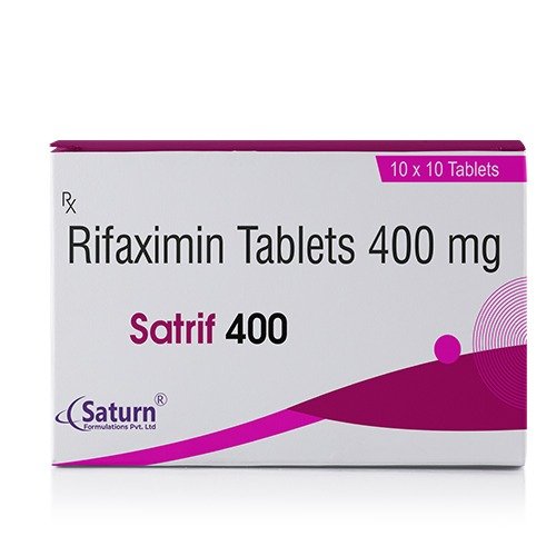Rifaximin Tablet | Satrif 400