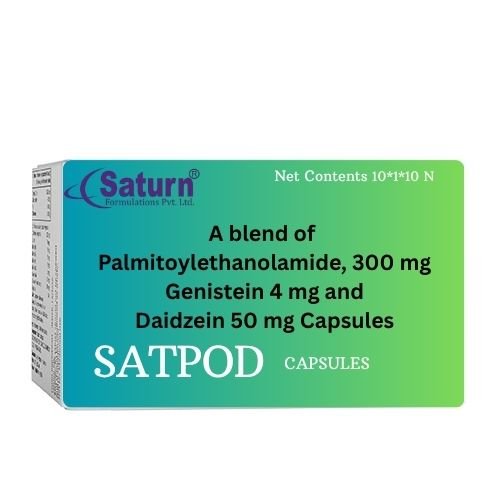 Palmitoylethanolamide Genistein Daidzein Capsule | Satpod