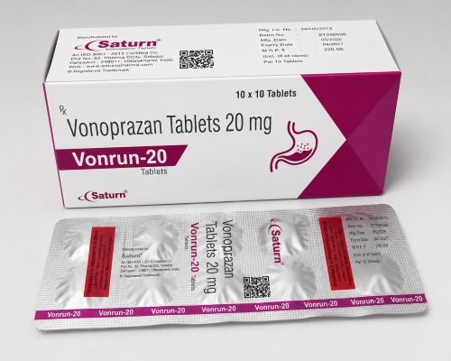 Vonoprazan 20 Mg Tablet | Vonrun-20