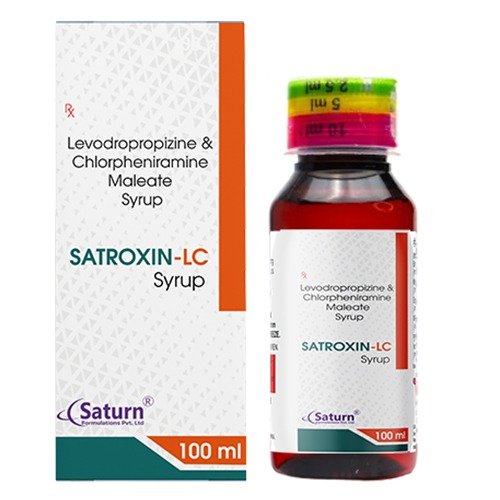 Levodropropizine and Chlorpheniramine Maleate Syrup | Satroxin LC